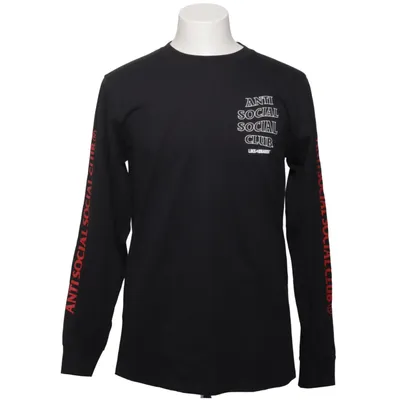 Långärmad t-shirt (Svart) från Anti Social Social Club Bomull