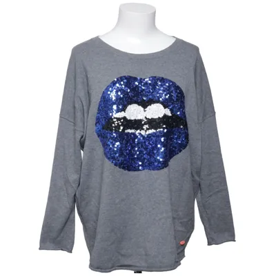 Pull-over (Gris, Bleu) de Lieblingsstück Coton