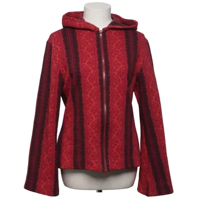 Cardigan (Rouge) de Edursdotter Laine de mouton