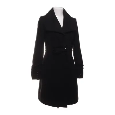 Manteau (Noir) de Kashmir Coton, Élasthane, Polyester