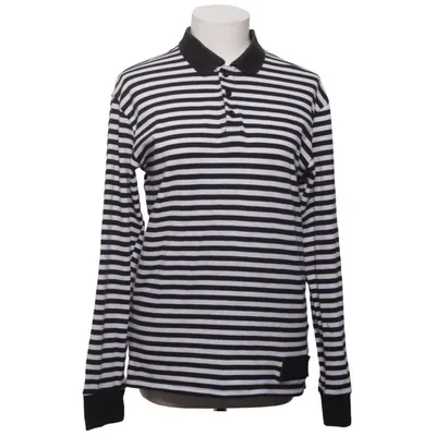 Rugby shirt (Black, White) from Killstar Cotton, Elastane