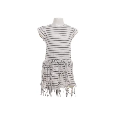 Robe (Blanc, Noir) de Mini a Ture Coton