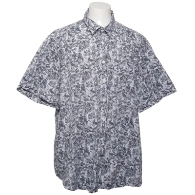 Chemise à manches courtes (Bleu, Blanc, Noir, Multicolore) de Angelo Litrico Coton