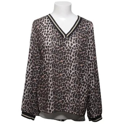 Blouse (Bruin, Zwart, Beige) van Stajl Polyester
