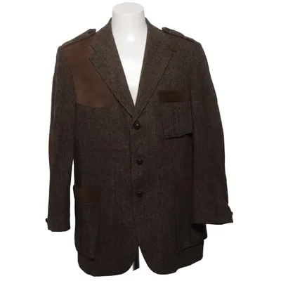 Blazer (Brown) from Harris Tweed Wool