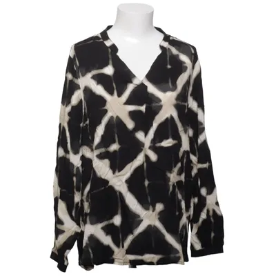 Blus (Svart, Beige) från Lisa Tossa Viskos