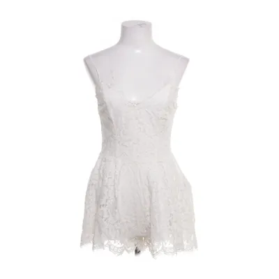 Byxdress (Vit) från H&M Party Bomull, Polyamid, Polyester