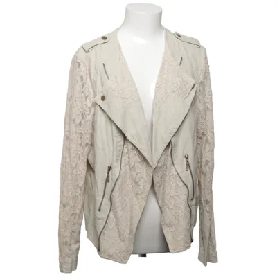 Jakke (Beige) fra Chic Bomuld, Linned, Polyamid, Viscose