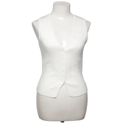 Gilet (Wit) van Gina Tricot Polyamide, Viscose