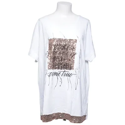 T-shirt (Wit, Goud) van Angel of Style Katoen