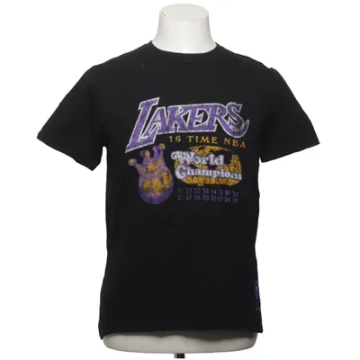 T-shirt (Black, Multicolored) from Mitchell & Ness Cotton