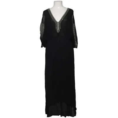 Maxi dress (Black) from Indiska Viscose