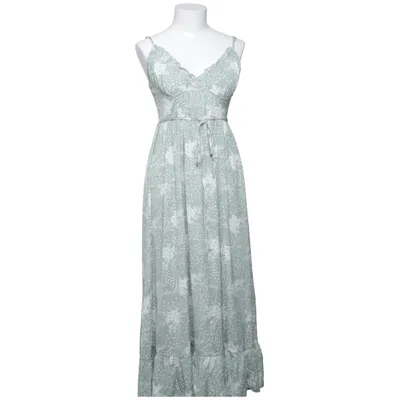 Maxi jurk (Groen, Wit) van Simplee Polyester