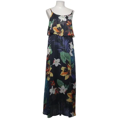 Maxi jurk (Blauw, Meerkleurig) van Top Secret Elastaan, Metallvezel, Polyester