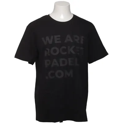 T-shirt (Svart) från Rocket Padel Ekologisk bomull