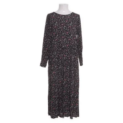 Robe longue (Noir, Multicolore) de Gina Viscose