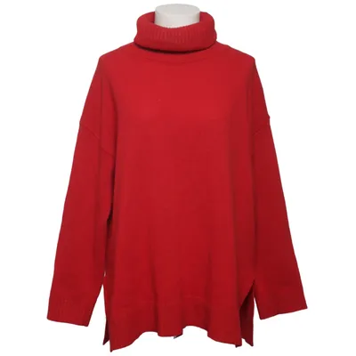Turtleneck (Red) from Basic Apparel Polyamide, Wool