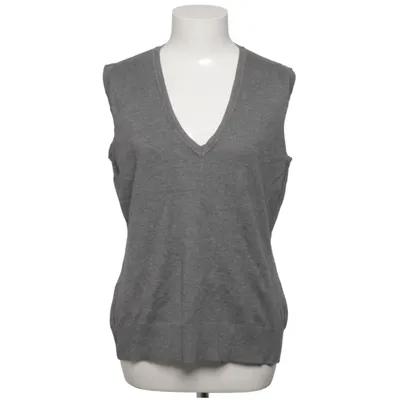 Pull sans manches (Gris) de Flash Basic Polyamide, Viscose