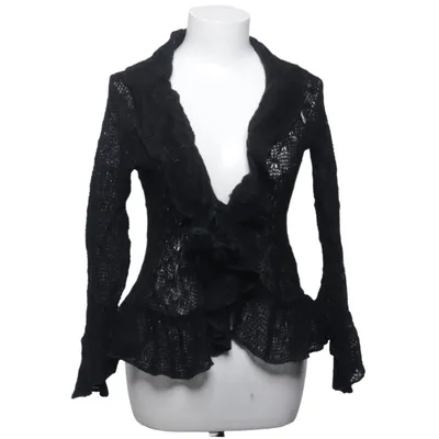 Cardigan (Noir) de Lautinel Polyester, Laine
