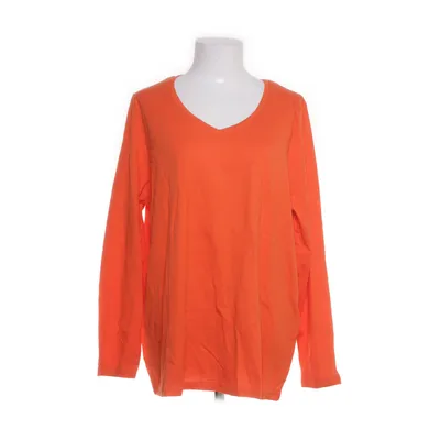 Lange mouwen shirt (Oranje) van Ulla Popken Katoen