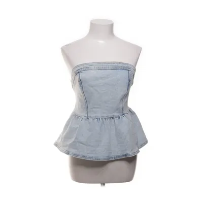 Tubtopp (Blå) från Divided by H&M Bomull, Elastan, Polyester