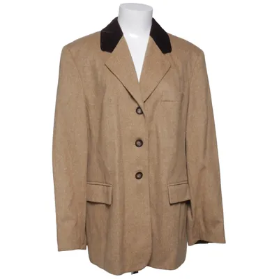 Blazer (Beige) from Aust Acetate, Cashmere, Polyamide, Wool