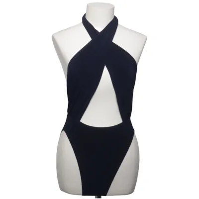 Baddräkt (Blå) från Norma Kamali Elastan, Polyester