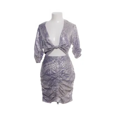 Cocktailklänning (Lila, Silverfärgad, Beige) från H&M Conscious Collection Exclusive Lyocell, Silke, Polyester
