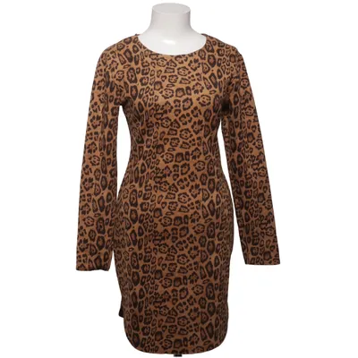 Robe (Marron, Noir) de Flammode Coton, Élasthane