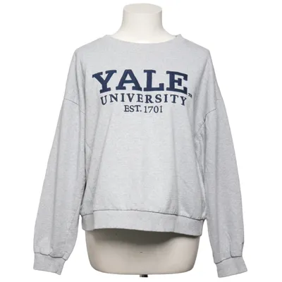 Collegetröja (Grå) från Yale Bomull, Polyester