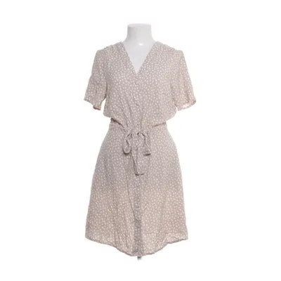 Wikkeljurk (Beige, Wit) van Object Viscose