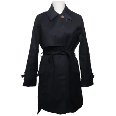 Trenchcoat (Schwarz) von Johnny Love Polyester, Polyurethan, Viskose