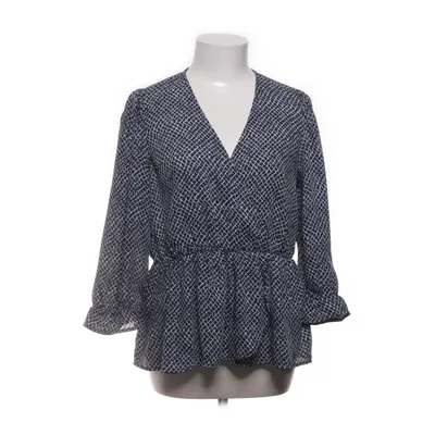 Peplumtopp (Blå, Vit, Flerfärgad) från Pigalle Polyester