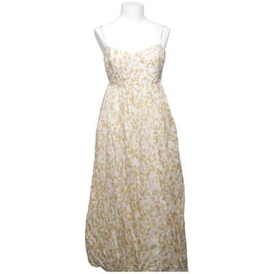 Robe (Blanc, Jaune) de Bardot Coton, Polyamide, Viscose