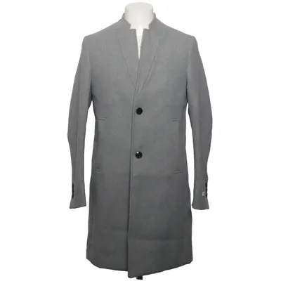 Frakke (Grå) fra Gianni Feraud Polyester, Viscose, Uld