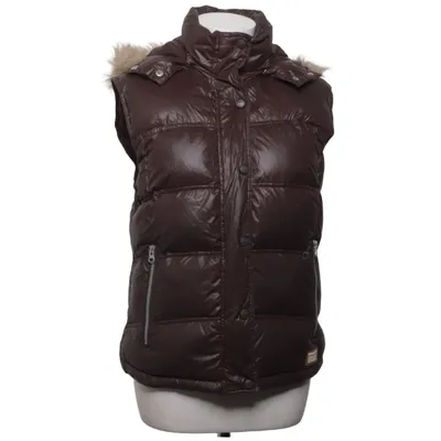 Dunväst (Brun) från Ticket to Heaven Dun, Fjädrar, Polyamid, Polyester