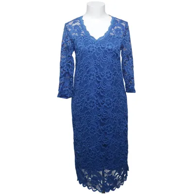 Maternity dress (Blue) from Mamalicious Cotton, Elastane, Polyamide, Polyester