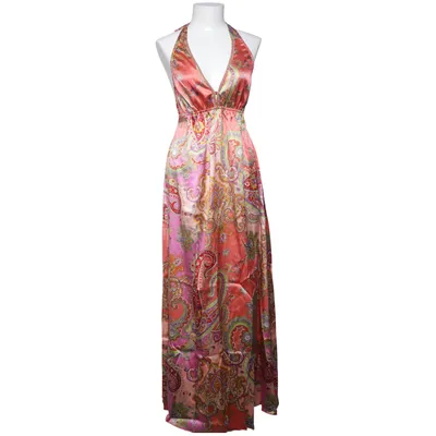 Halterneck dress (Pink, Multicolored) from Joyce Beachgirl Elastane, Silk