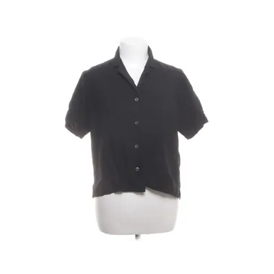 Short sleeve shirt (Black) from Uniqlo Linen, Viscose