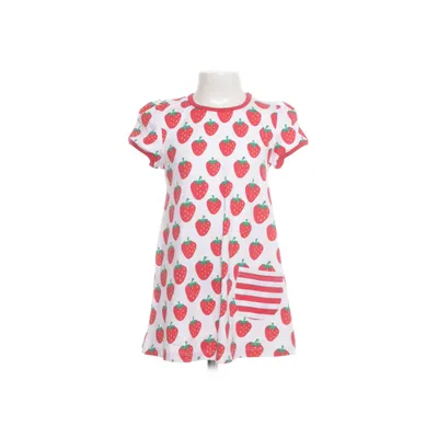 Klänning (Vit, Röd) från Kids