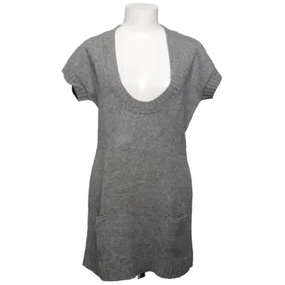 Slipover (Gray) from Soft Grey La Redoute Création Cotton, Wool