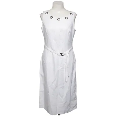 Dress (White) from Apanage Linen, Polyester, Viscose