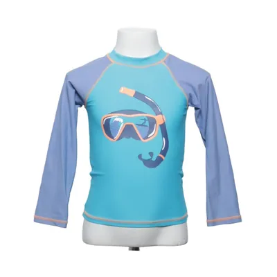 Zwemshirt (Blauw) van Pusblu Elastaan, Polyamide