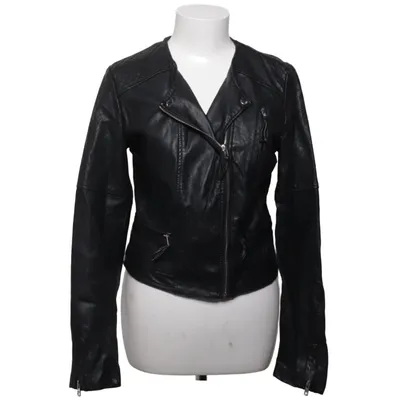 Biker jacket (Black) from Livelo Polyester, Polyurethane, Viscose