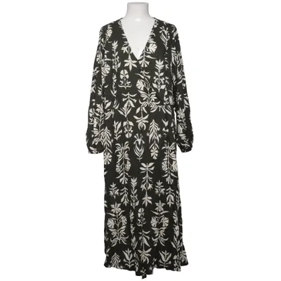 Maxikjole (Hvid, Grøn) fra H&M Bomuld, Viscose
