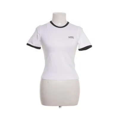 T-shirt (White, Black) from Planet NUSA Organic cotton, Elastane