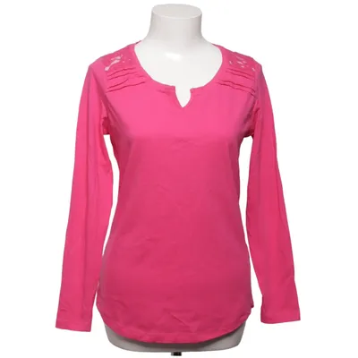 Long sleeve T-shirt (Pink) from Basic Style Cotton, Polyamide