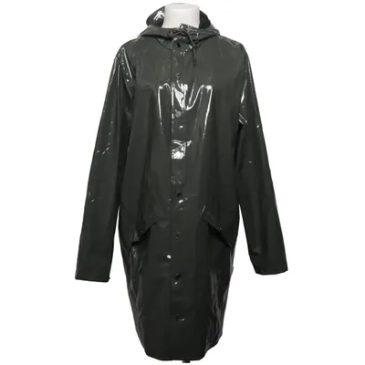 Regnfrakke (Grøn) fra Rains Polyester, Polyurethan