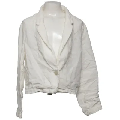 Blazer (White) from Zara Linen