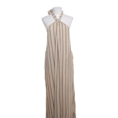 Maxi jurk (Beige, Zwart) van H&M Trend Elastaan, Polyester